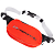 Dragonfly Гермосумка поясная DF Wallet 2л Red-Black в Красноярске