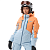 Dragonfly Куртка горнолыжная утепленная Gravity Woman 2025 Mock Orange-Light Blue в Красноярске
