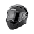 Simpson Шлем модуляр Darksome Gloss Black в Красноярске