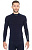 Brubeck Футболка мужская дл.рукав Wool Merino 78% Темно-Синий в Красноярске